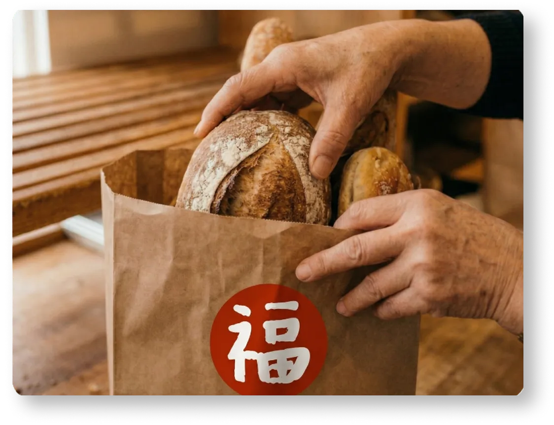 打包福袋示意